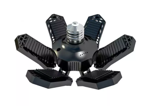 2Pack LED Garage Light 600W 900000LM Deformable Bright Shop Ceiling Bulb Lamps