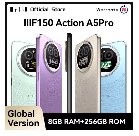IIIF150 Action A5Pro Phone Dual Screen Design Smartphone Android